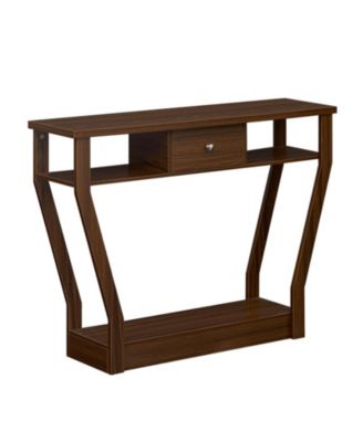 Console Hall Table with Storage Drawer and Shelf