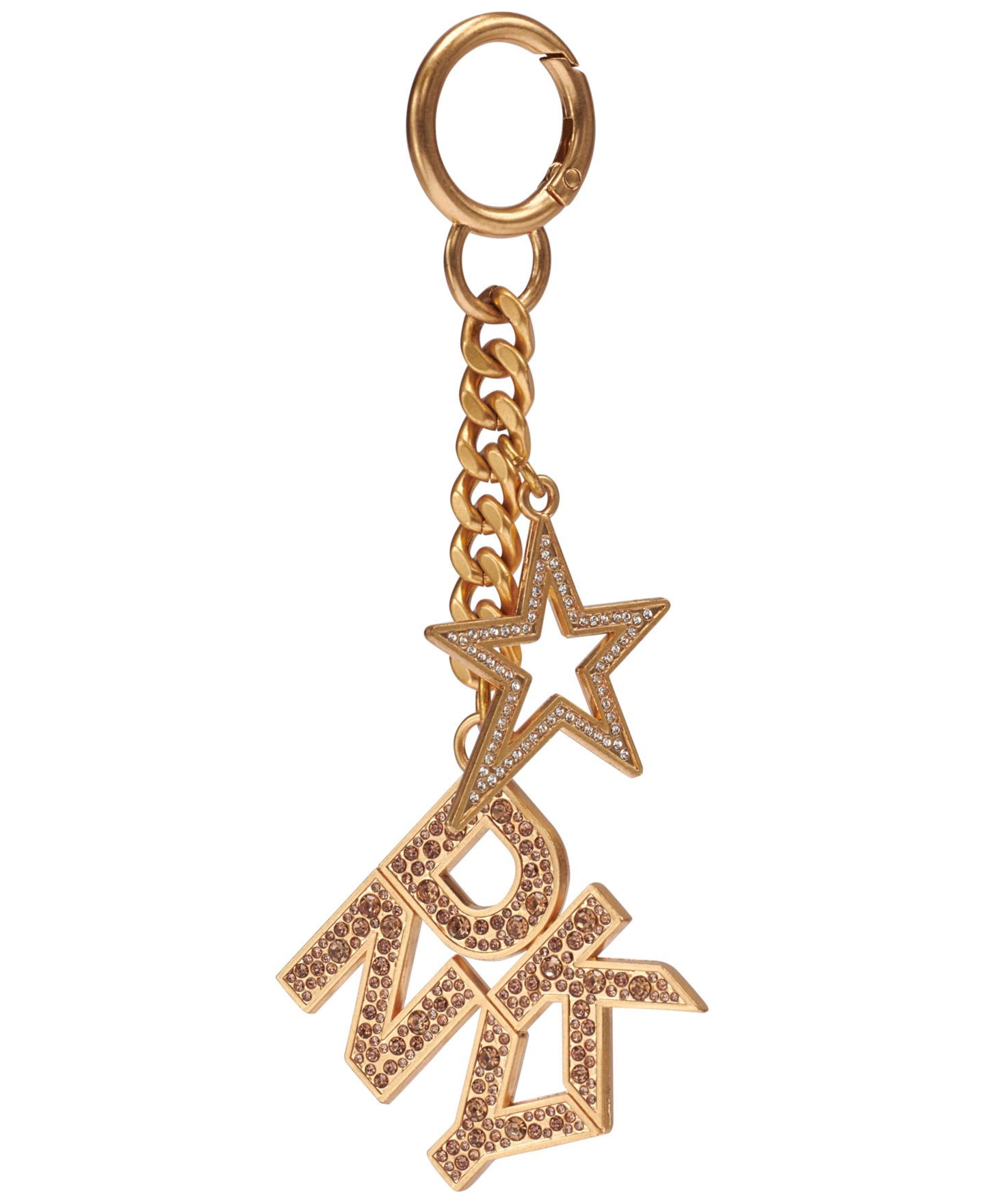 Женский брелок DKNY Kiss-Lock Suede Bag Charm, цвет: Разноцветный — фото 5
