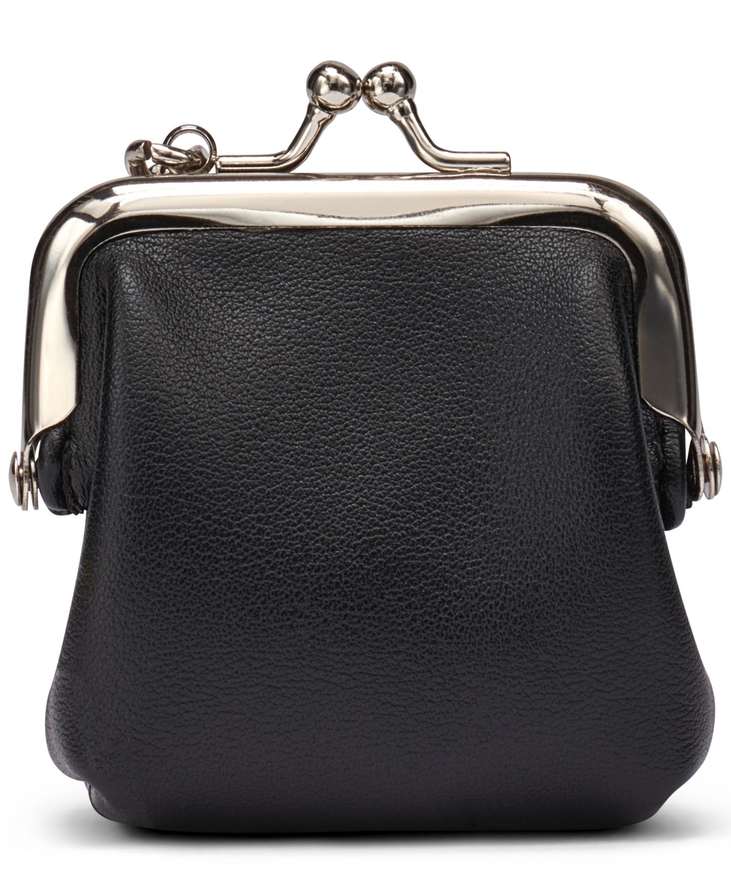 Женский брелок DKNY Bag & Lipstick Rhinestone Embellished Bag Charm, цвет: Чёрный / Серебряный — фото 6
