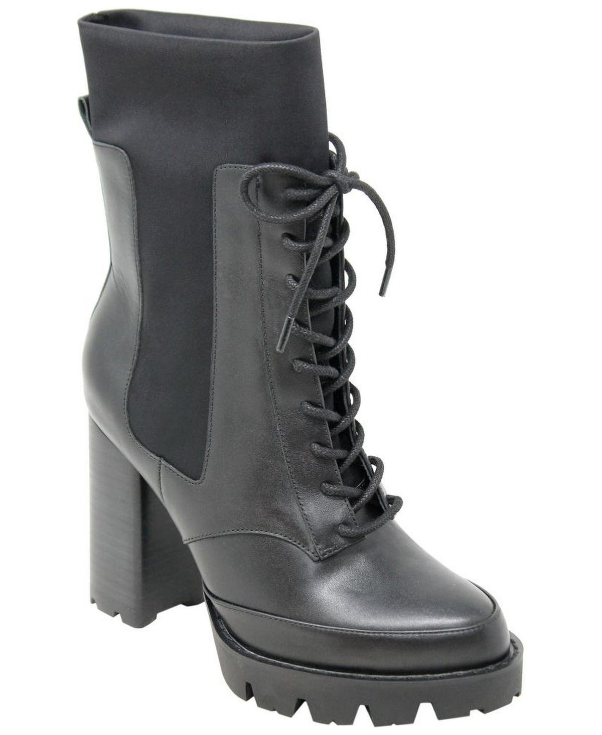Charles David Women's Hacker Lug Sole Lace Bootie Euro Sizing