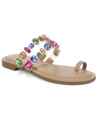 Women's Malley Embellished Faux Leather Sandals