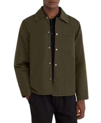 Men's Long Sleeve Classic-Fit Overshirt