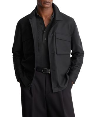Men's Tracer Cotton-Blend Overshirt