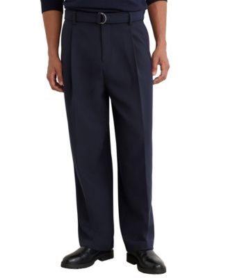 Men's Atwell Pleated Wide-Leg Stretch Pants