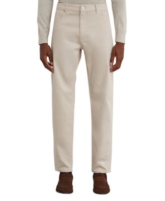 Men's Garment Dye Five-Pocket Regular Fit Jeans
