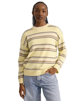 Women's Stripe Cotton Jumper