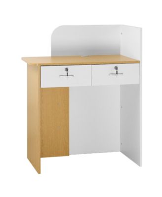 Reception Counter 31.5 Inch LED Light Strip Desk