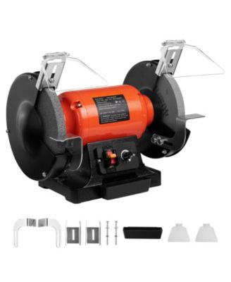 8 in Variable Speed Bench Grinder with 550W Motor