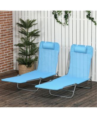 Folding beach chair, Matte Frame, Steel, Mesh Fabric Construction