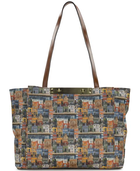 Женская сумка Patricia Nash Silvi Travel Large Laptop, цвет: Homes Along The Coast