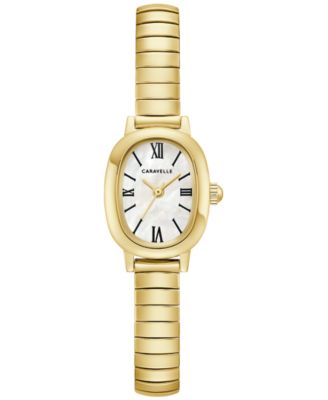 Women's Classic Quartz Gold-Tone Stainless Steel Watch 18.5mm