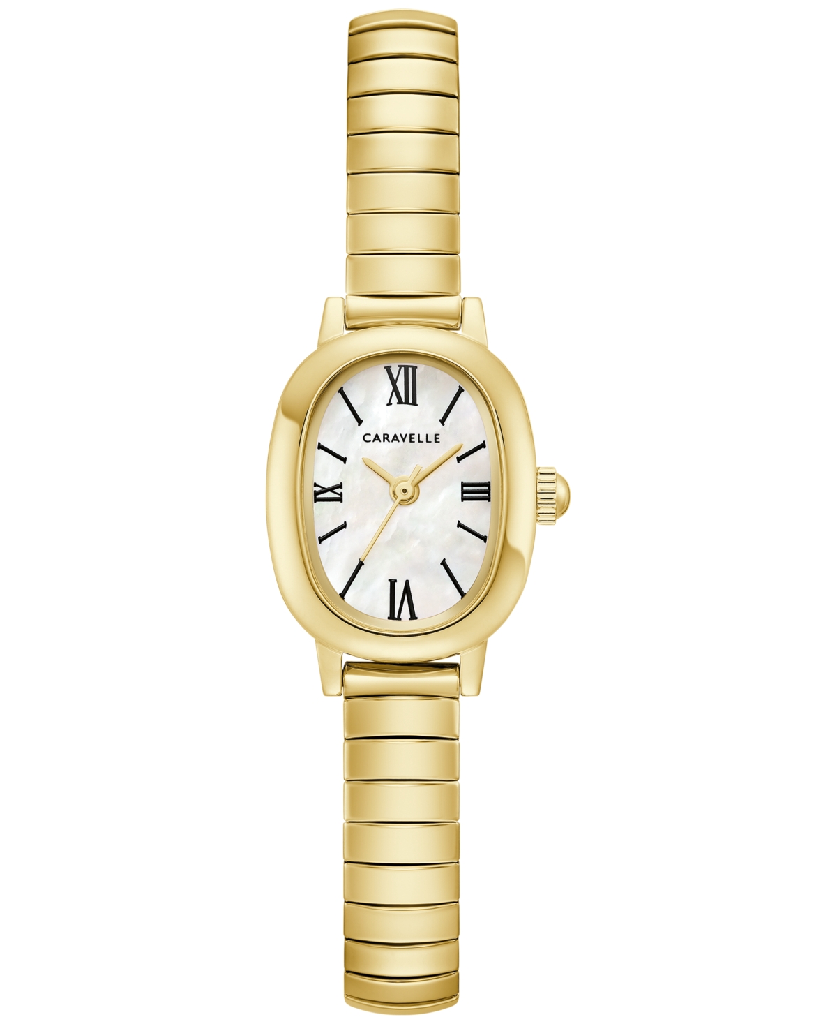 Caravelle Women's Classic Quartz Gold-Tone Stainless Steel Watch 18.5mm - Gold-Tone