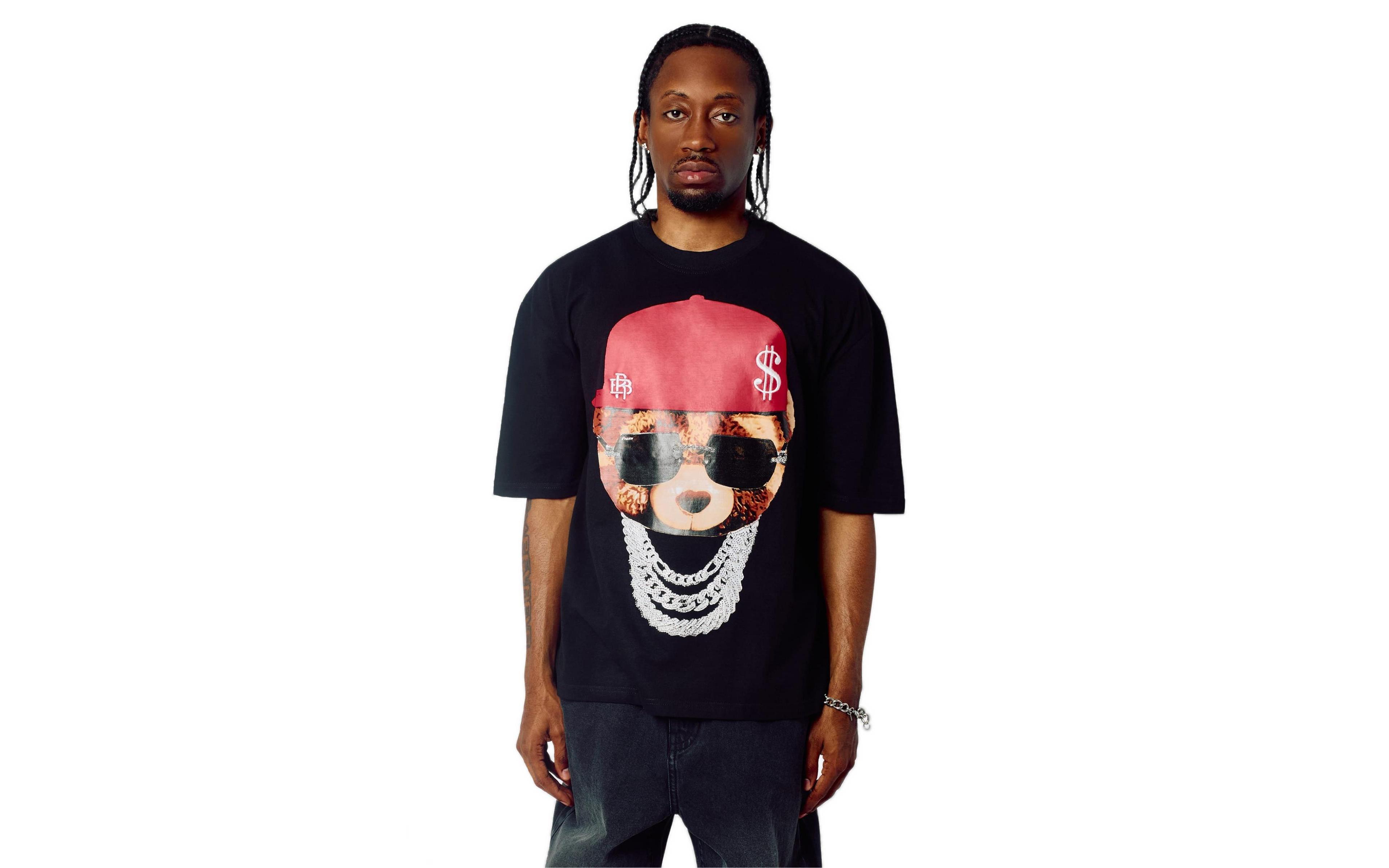 Reason Men's Teddy Heavy Terry Short Sleeve T-Shirt