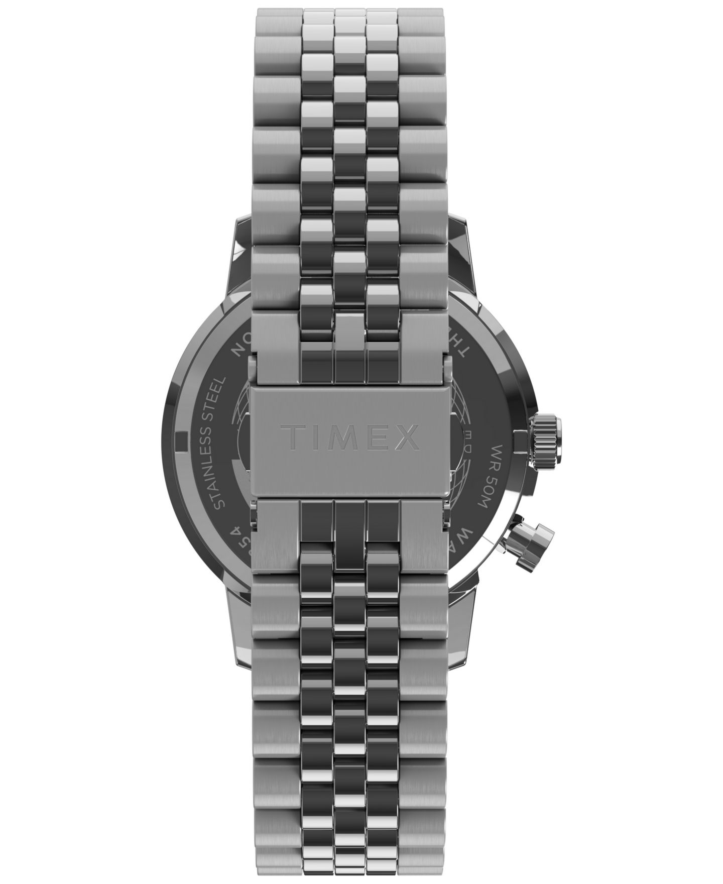 Мужские часы Timex Quartz Marlin Silver-tone Stainless Steel 40mm — фото 3
