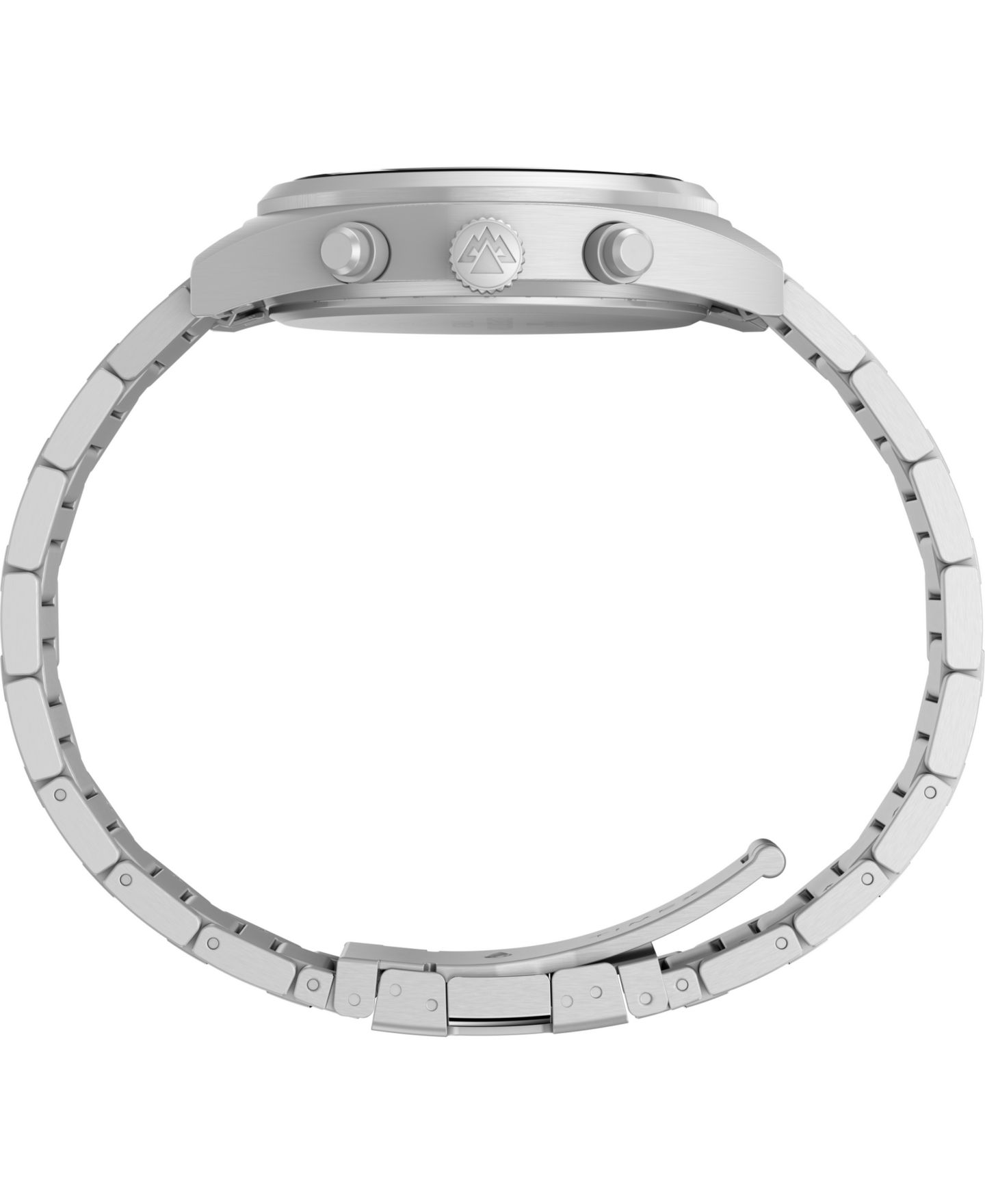Мужские часы Timex Quartz Capstone Silver-Tone Stainless Steel 41mm — фото 2