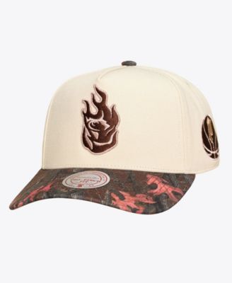 Men's and Women's Cream Portland Fire Pink Pro Snapback Hat