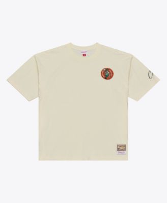 Men's Oatmeal Boston Celtics Heritage Hues Oversized T-Shirt