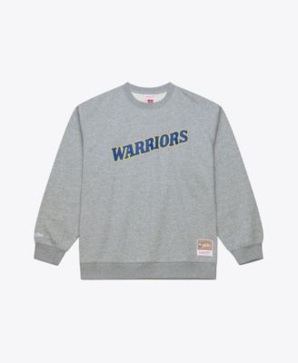 Men's Heather Gray Golden State Warriors Walk-Off Fleece Sweatshirt