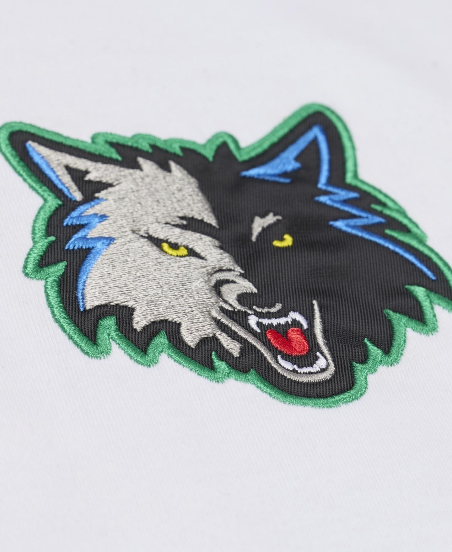 Мужская футболка Mitchell & Ness Kevin Garnett White Minnesota Timberwolves Hardwood Classics Player Sublimated — фото 4