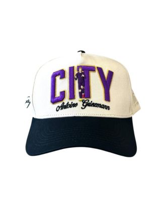 Men's and Women's Antoine Griezmann Cream/Black Orlando City SC Adjustable Hat