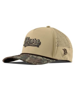 Men's and Women's Tan LSU Tigers Timber Camo Adjustable Hat