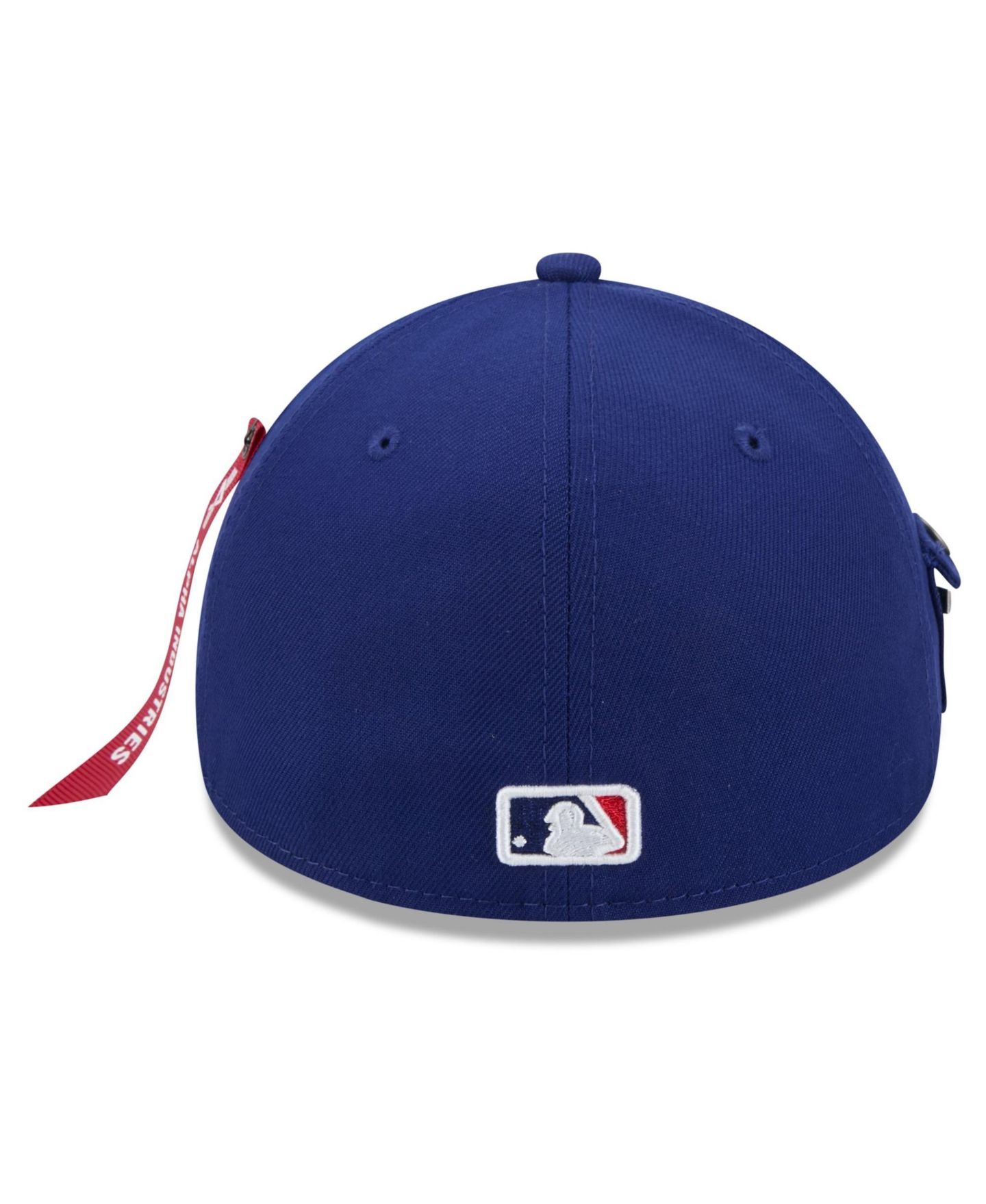Мужская кепка New Era X Alpha Industries New Era Royal Los Angeles Dodgers A-Frame 59FORTY Fitted Hat — фото 5