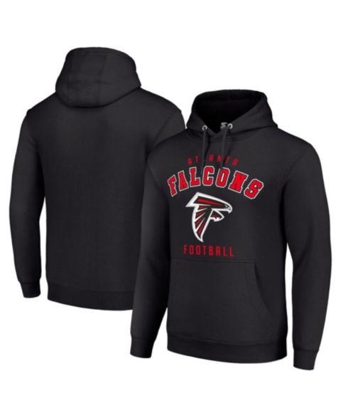 Худи Starter Black Atlanta Falcons Logo Pullover