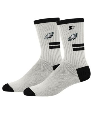 Men's and Women's Cream Philadelphia Eagles Premiere Cushioned Crew Socks