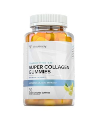 Super Peptide Gummies, Hydrolyzed Type I & III Peptides, Tropical Flavor, Pectin-Based, Gluten-Free, Non-GMO