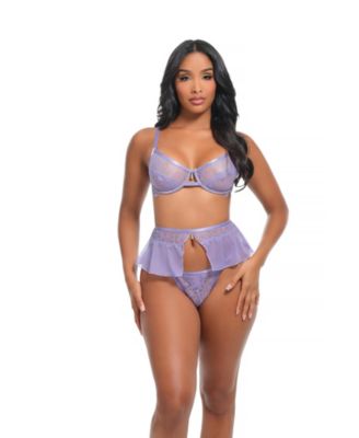 Women's Nicola Sheer Lace 3-Piece Bra Set