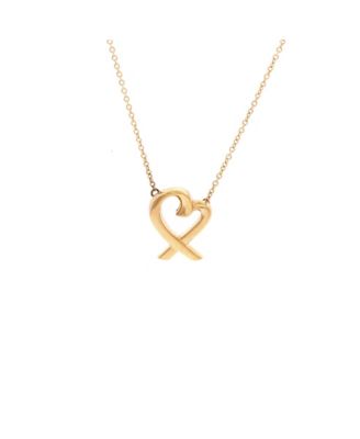 Pre-Owned Tiffany and Co Paloma Picasso Loving Heart Pendant Necklace