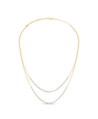 lab-Grown Diamond Necklace (5-1/4 ct. t.w.) in 14k Yellow Gold