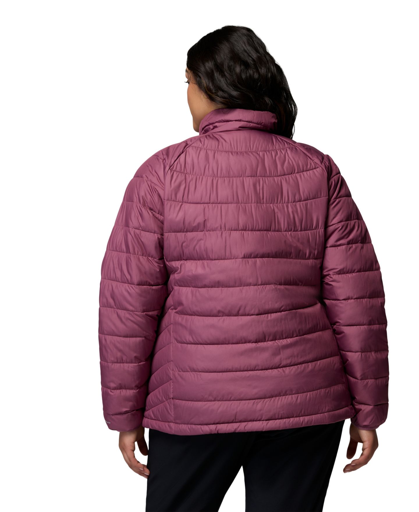 Женская куртка Columbia Plus Powder Lite II Insulated, цвет: Состаренный розовато-лиловый — фото 6