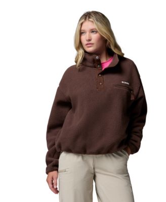 Women's Helvetia II Sherpa Fleece Cropped Pullover Jacket