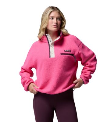 Women's Helvetia II Sherpa Fleece Cropped Pullover Jacket