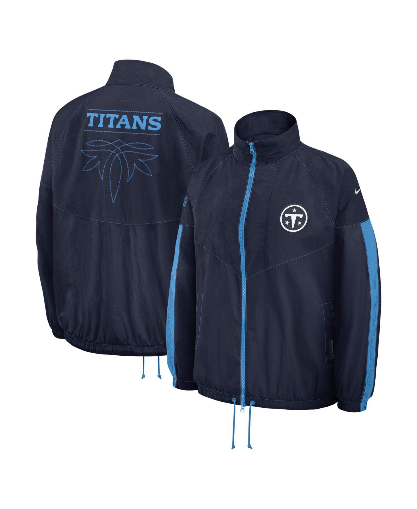 Мужская куртка Nike College Navy Tennessee Titans 2026 Rivalries Collection Oversized — фото 1
