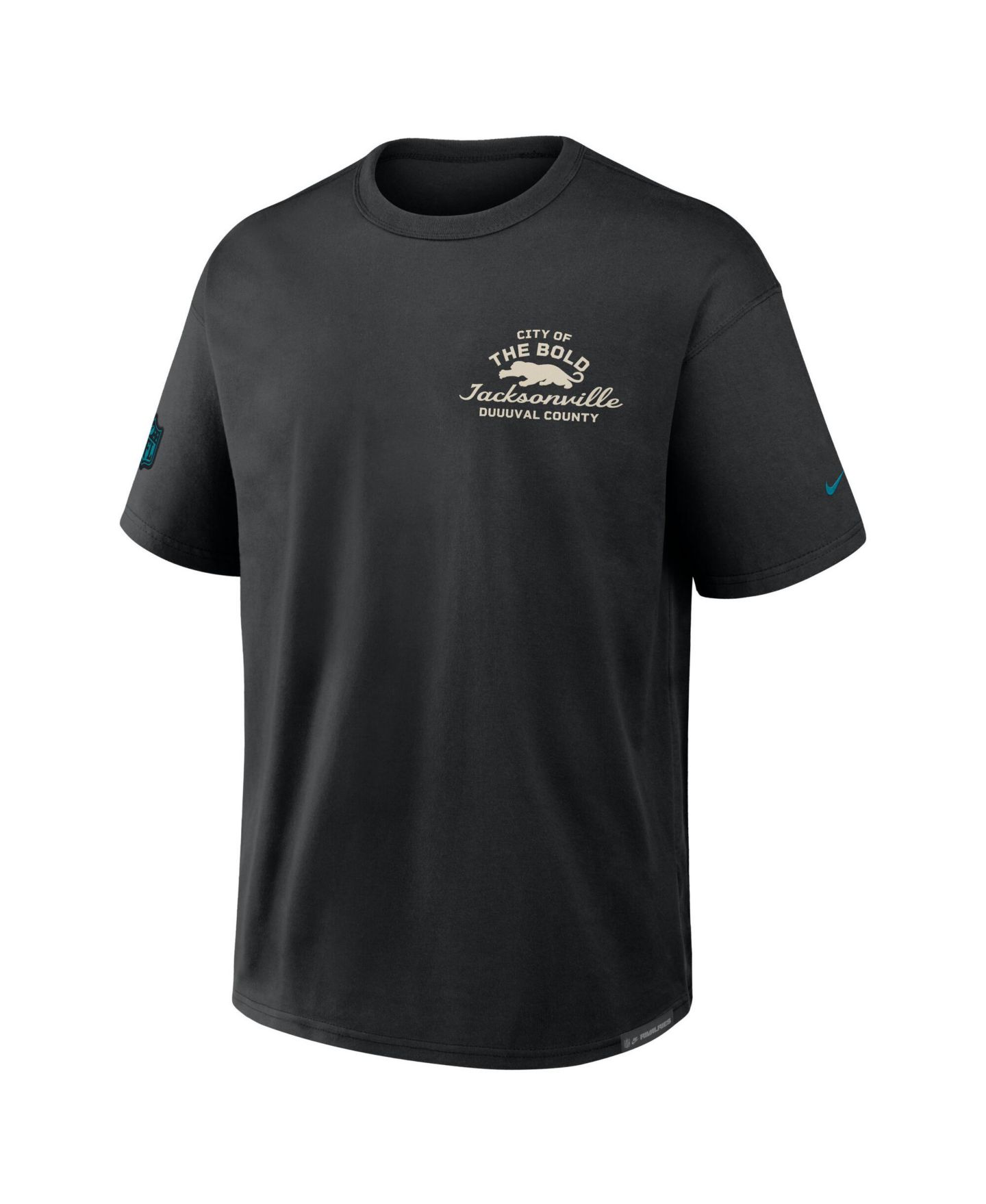 Мужская футболка Nike Black Jacksonville Jaguars 2026 Rivalries Collection Max90 — фото 6