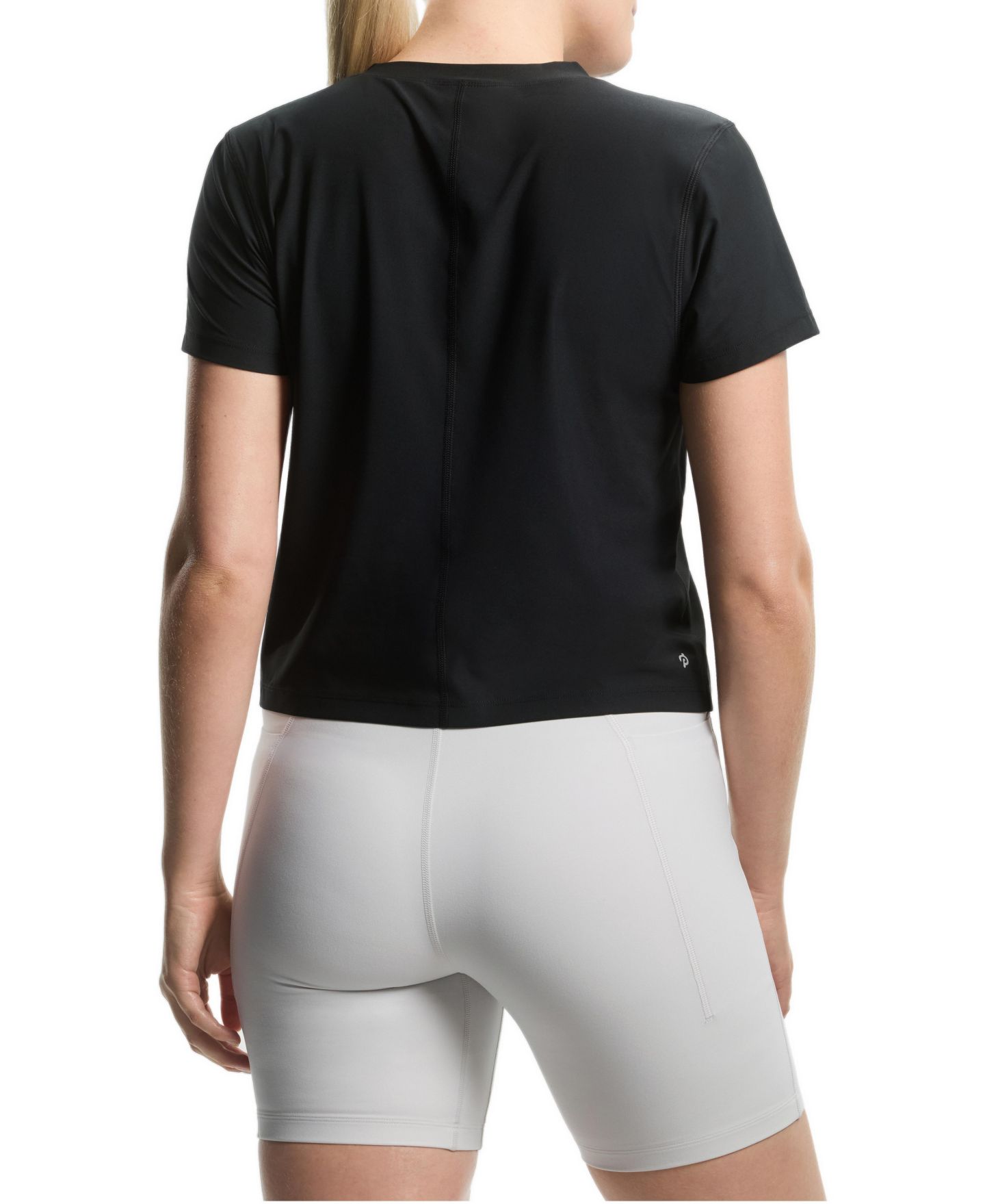 Женский топ Peloton Essential Everyday Short Sleeve, цвет: Чёрный — фото 3