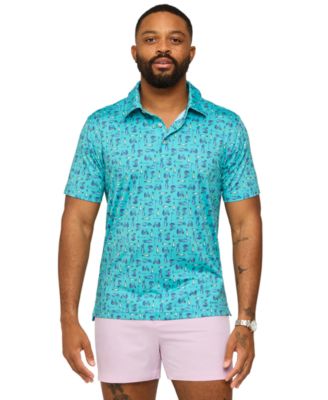 Men's The Cart-tail Short Sleeve Stretch Polo Shirt