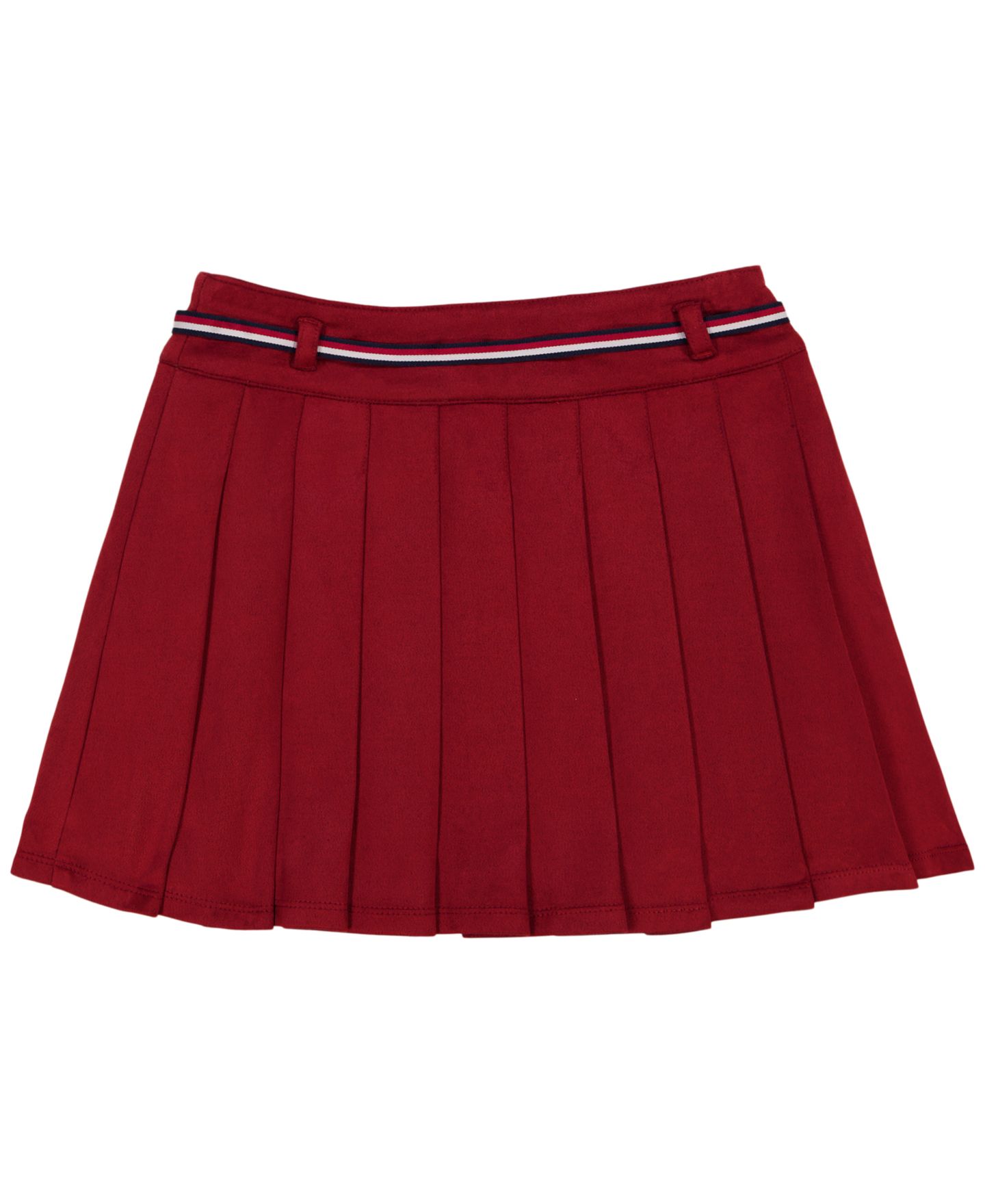 Юбка Tommy Hilfiger Pull-On Pleated Knit для девочек, цвет: Коньячный — фото 4