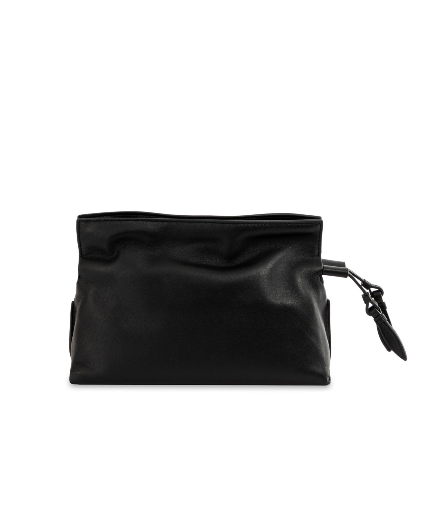 Женская сумка Sam Edelman Poppy Mini Drawstring Tote Handbag, цвет: Чёрный — фото 1
