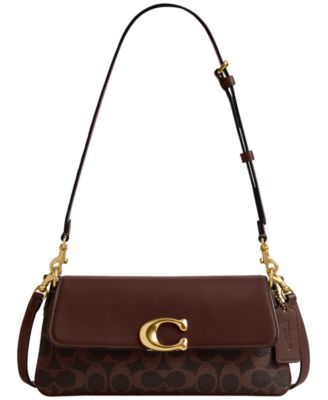 Jet Small Signature Canvas Slim Shoulder Bag