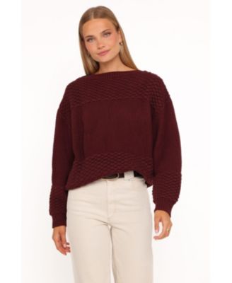 Women's Fiora Waffle Stitch Sweater