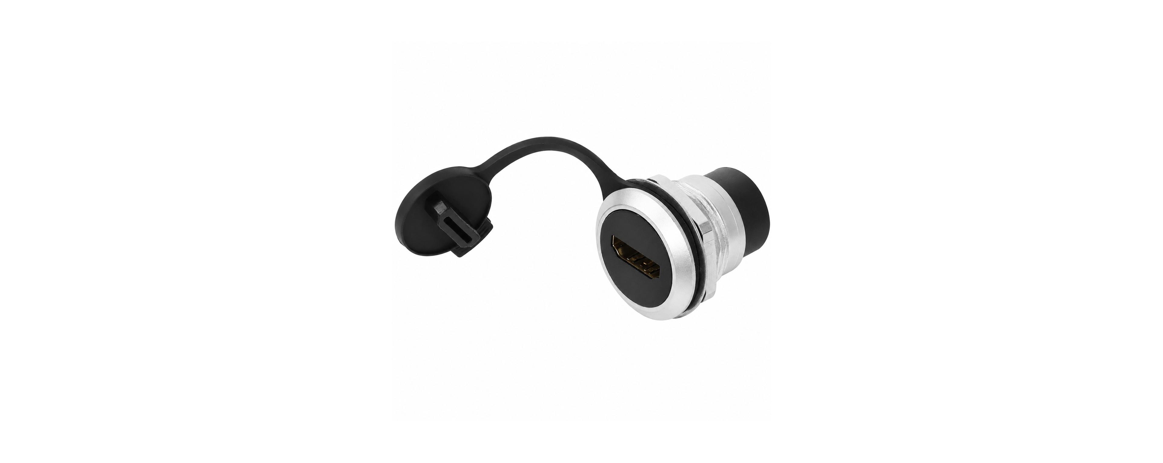 Lofree Hdmi 2.0 Panel Mount Female-to-Female Coupler
