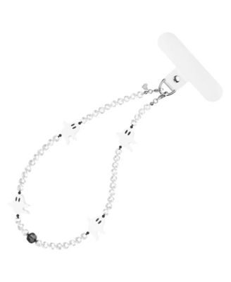 Beaded Wristlet Phone Charm, Fits Any Phone Case with Card Insert