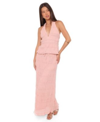 Women's Valana High-Waisted Maxi Pull-On Skirt