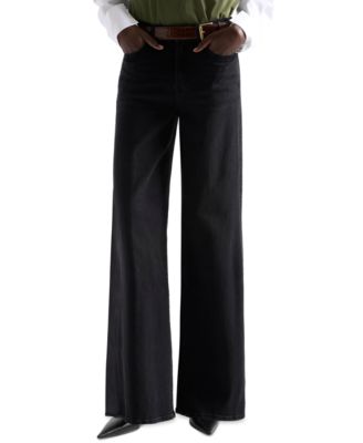 Women's Lotta Tailorless High-Rise Wide-Leg Jeans
