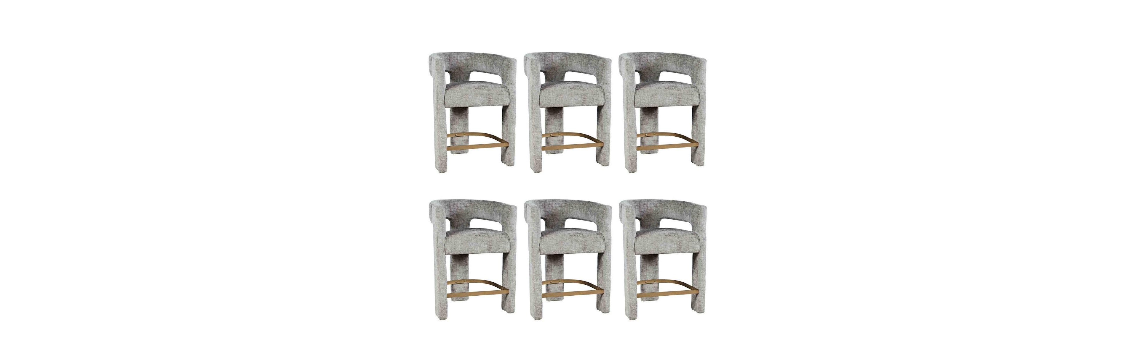 Starlight Canyon Home Modern Upholstered Counter Stool