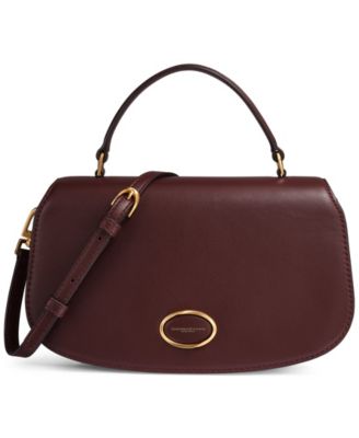 Madras Small Leather Crossbody Handbag