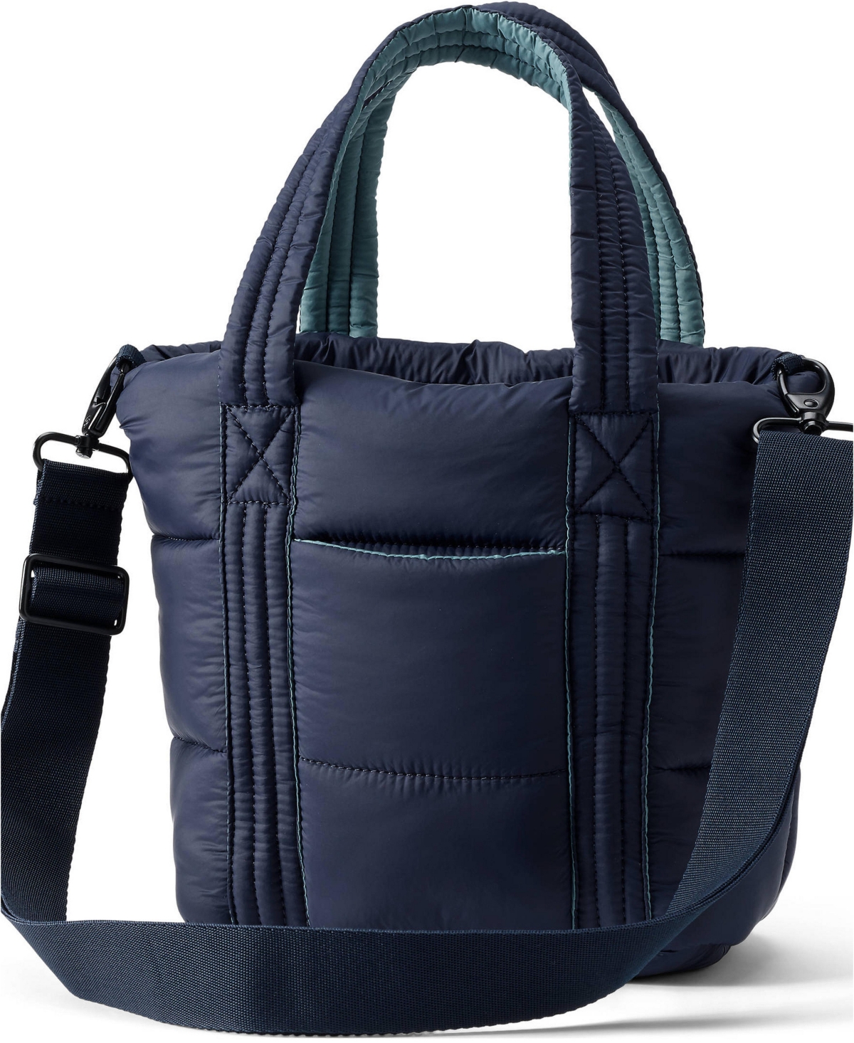 Lands' End Wanderweight Ultralight Packable Crossbody Tote Bag